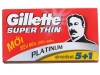 list Dao lam Gillette Super Thin 1
