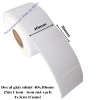 list Decal giấy nhiệt 40x30mm 25m 1 tem - tem mã vạch 4x3cm 1