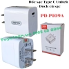 list Đốc sạc Type C Unitek PD-P109A - Dock củ sạc 1