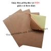 list Giấy Decal Da Bò A4 TỐT - giấy có keo dán 1
