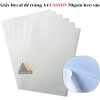 list Giấy Decal đế trắng A4 FASSON 70gsm keo xịn - giấy có keo dán nhập khẩu 1