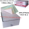 list Giấy in liên tục Liên Sơn 5 liên chia 2 - 210x279mm VTLT 5L/2 1