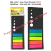 list Giấy note 5 màu Nhựa Pronoti 45505 12x48mm - giấy nhớ ghi chú trình kí 1