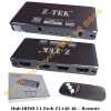 list Hub HDMI 3-1 Ztek ZY448 4K + Remote - Switch Bộ chia cổng HDMI 1