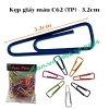 list Kẹp giấy màu C62 (TP) - 3.2cm 1