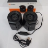 list Loa vi tính 2.0 Kisonli A-909 USB + jack 3.5mm 1