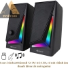 list Loa vi tính 2.0 Kisonli X1 3W có LED, USB, 1 jack 3.5mm, có nút chỉnh âm thanh kiêm tắt mở nguồn 1