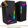 list Loa vi tính 2.0 Kisonli X1 3W có LED, USB, 1 jack 3.5mm, có nút chỉnh âm thanh kiêm tắt mở nguồn 2