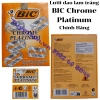list Lưỡi dao lam trắng BIC Chrome Platinum Chính Hãng - lưỡi dao lam cạo râu Bic 0070330701502 2