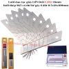 list Lưỡi dao rọc giấy LỚN Deli E2011 18mm - lưỡi thép SK5 có thể bẻ gãy 8 đốt 0.5x18x100mm 1