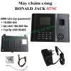 list Máy chấm công RONALD JACK 879C - 3000 vân tay password + 10.000 thẻ + bộ nhớ 100.000 lần + Tcp/Ip USB RS485 2