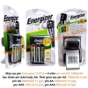 list Máy sạc pin Energizer CHVC5 - có sẵn 4 viên pin sạc AA 1300mAh 1