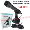 list Micro Senicc SM-098 3.5mm - microphone thu âm 1