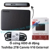 list Ổ cứng HDD di động Toshiba 2TB Canvio V10 External 1