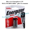 list Pin AAA Energizer 1.5V MAX E92 BP2 LR03 - pin 3A remote 2
