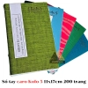 list Sổ tay caro Kolo 5 11x17cm 200 trang 2