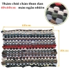 list Thảm chùi chân thun đan 40x60cm - màu ngẫu nhiên 1