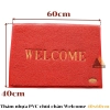 list Thảm nhựa PVC chùi chân Welcome 40x60cm 1