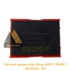 list Thẻ mực tampon dấu lật Shiny S-828-7 60x42mm - tăm bông dùng cho dấu S828 2