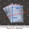 list Túi nilon Zipper chỉ đỏ DÀY, túi zip chỉ đỏ bấm miệng 7 zem - nhiều kích thước 1
