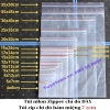 list Túi nilon Zipper chỉ đỏ DÀY, túi zip chỉ đỏ bấm miệng 7 zem - nhiều kích thước 2