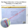 list Túi Zipper khóa kéo A4 Stacom D116A4 - Túi đựng A4 có khuy kéo 1