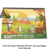 list Vở vẻ A4 Takeyo TMG-8527 GÁY DÀI - 20 trang 160gsm màu trắng ngà 1