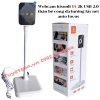 list Webcam Kisonli D1 2K USB 2.0 thân bẻ cong đa hướng lấy nét auto focus 1