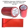 list YN300R Ruy băng mực COLOR Wax Resin 110mmx300m - Phim mực ribbon in MÀU ĐỎ 1