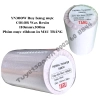 list YN300W Ruy băng mực COLOR Wax Resin 110mmx300m - Phim mực ribbon in MÀU TRẮNG 1