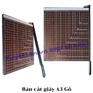 Bàn cắt giấy A3 Gỗ
