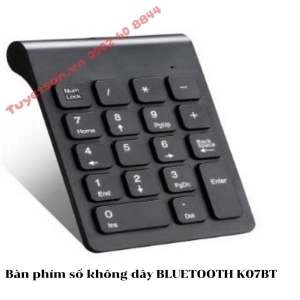 Bàn phím số không dây BLUETOOTH K07BT