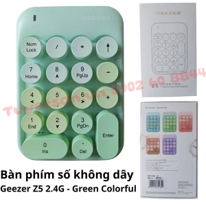 Bàn phím số không dây Geezer Z5 2.4G