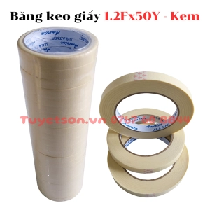 Băng keo giấy 1.2Fx50Y