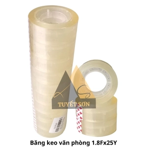 Băng keo văn phòng 1.8Fx25Y