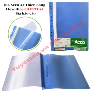 Bìa Acco A4 Thiên Long Flexoffice FO-PPFFA4 - Bìa báo cáo