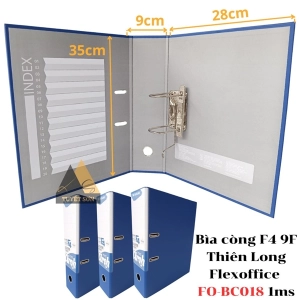 Bìa còng F4 9F Thiên Long Flexoffice FO-BC018 1ms