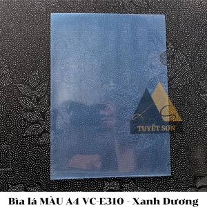 Bìa lá nhựa A4 VC-E310 CÓ MÀU