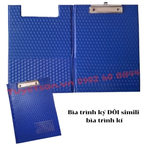 Bìa trình ký ĐÔI simili - bìa trình kí