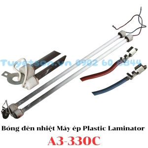 Bóng đèn nhiệt Máy ép Plastic Laminator A3-330C