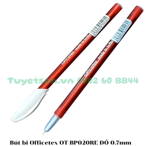 Bút bi Officetex OT-BP020RE ĐỎ 0.7mm
