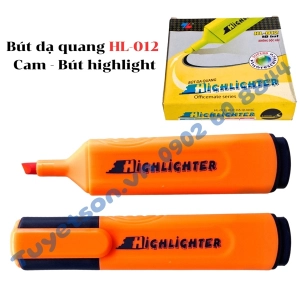 Bút dạ quang HL-012 Cam - Bút highlight