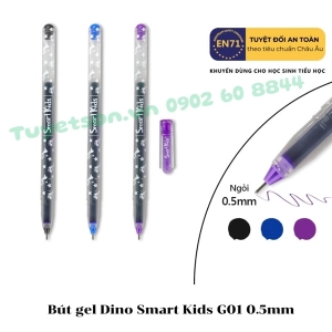 Bút gel Dino Smart Kids G01 0.5mm