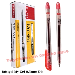 Bút gel My Gel 0.5mm Đỏ