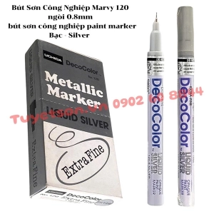 Bút Sơn Công Nghiệp Marvy 120 ngòi 0.8mm - bút sơn công nghiệp paint marker
