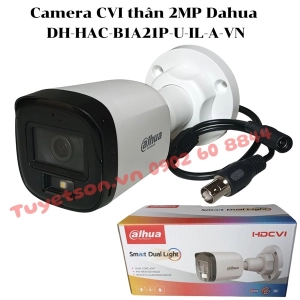 Camera CVI thân 2MP Dahua DH-HAC-B1A21P-U-IL-A-VN