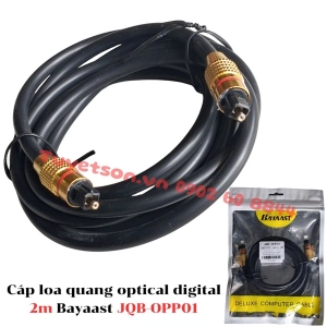 Cáp loa quang optical digital 2m Bayaast JQB-OPP01