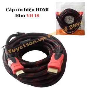 Cáp tín hiệu HDMI 10m YH-18