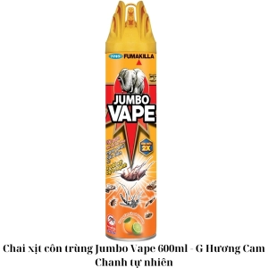 Chai xịt côn trùng Jumbo-Vape 600ml
