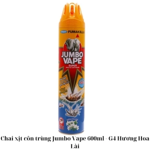 Chai xịt côn trùng Jumbo-Vape 600ml